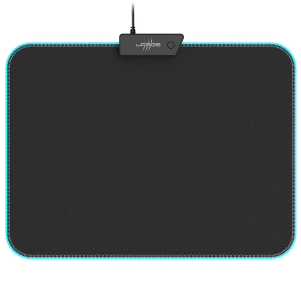 Covoraș pentru mouse Hama Lethality 200 Illuminated Blue Black photo 1