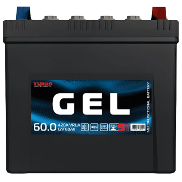 Acumulator auto Tubor GEL 60.0 A/ h R+ 420A photo 1