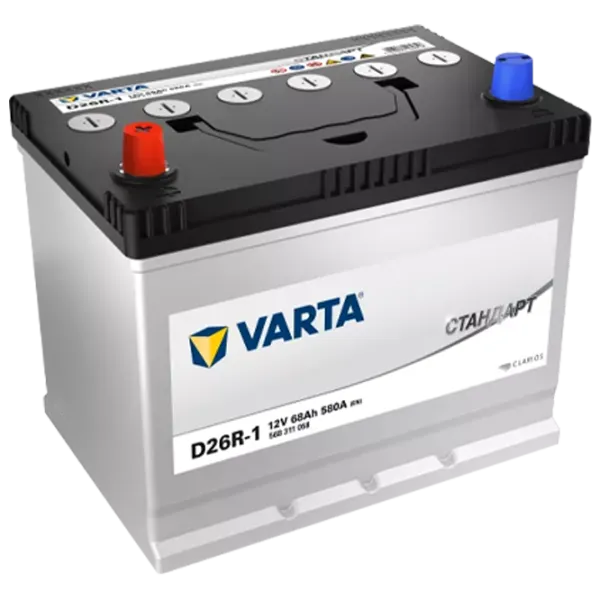 Acumulator auto Varta Standart 6СТ-68.1 VL D26R-1 (568 311 058) 580A photo 1