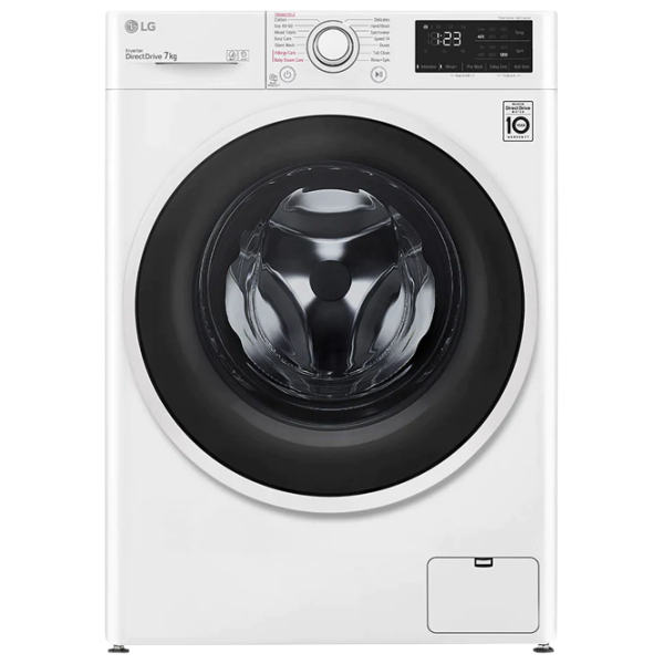 Mașină de spălat LG F2WV3S7AIDD 7 kg / 1200 rpm / White photo 1