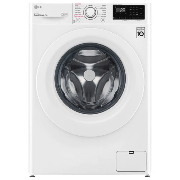 Mașină de spălat LG F2WV3S7S3E 7 kg / 1200 rpm / White photo 1