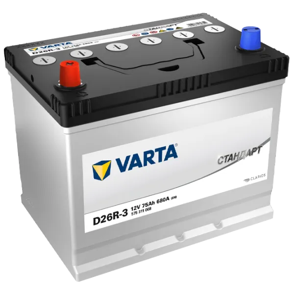 Acumulator auto Varta Standart 6СТ-75.1 L+ VL D26R-3 (575 311 068) 680 A photo 1