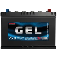 Acumulator auto Tubor GEL 75.0 A/ h R+ 550A