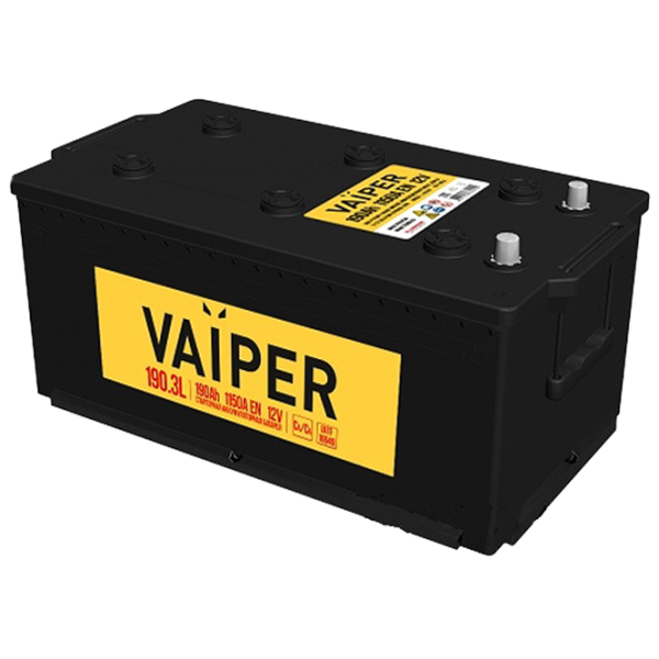 Acumulator auto VAIPER VAIPER 190.3 A/ h L+ 1150A photo 1 Acumulator auto VAIPER VAIPER 190.3 A/ h L+ 1150A photo 1