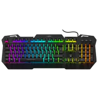 Клавиатура Hama Exodus 450 Metal Проводная/ Черный