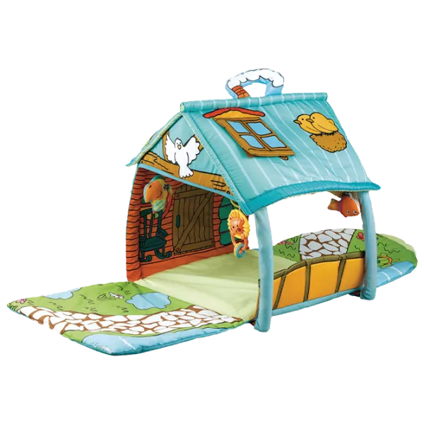 Игровой коврик Kikka Boo Playmat Casa Bebe (31201010254) 0+/ Трансформер/ Синий photo 1
