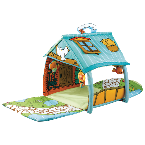Игровой коврик Kikka Boo Playmat Casa Bebe (31201010254) 0+/ Трансформер/ Синий photo 1