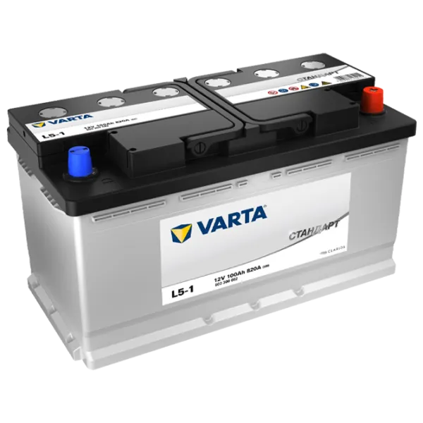 Acumulator auto Varta VARTA STANDART 100.0 A/ h R+ 820A 820A photo 1