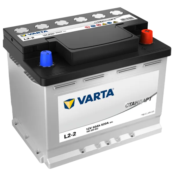 Acumulator auto Varta STANDART 60 A/ h R+ 520A 520 A photo 1