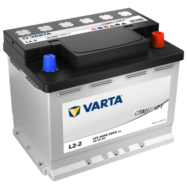 Acumulator auto Varta STANDART 60 A/ h R+ 520A 520 A photo 1