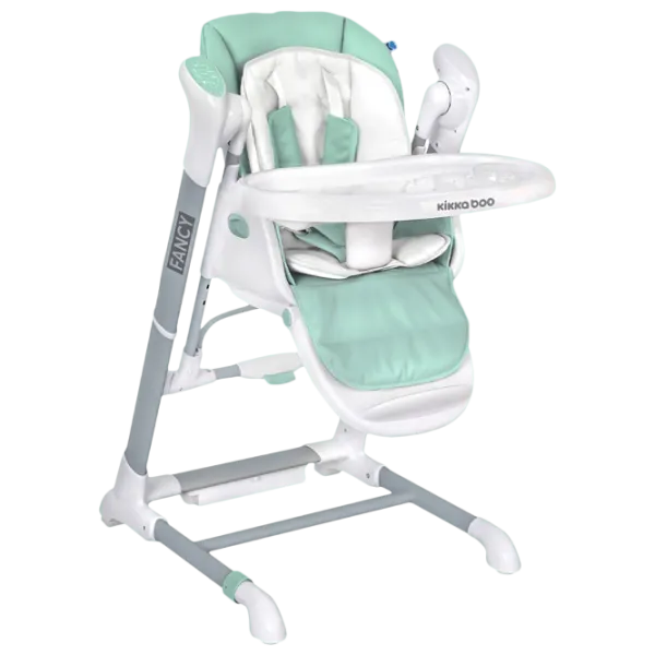 Стульчик для кормления Kikka Boo Fancy (31005010035) Классический/ 6 месяцев / Мятный  photo 1 Стульчик для кормления Kikka Boo Fancy (31005010035) Классический/ 6 месяцев / Мятный  photo 1
