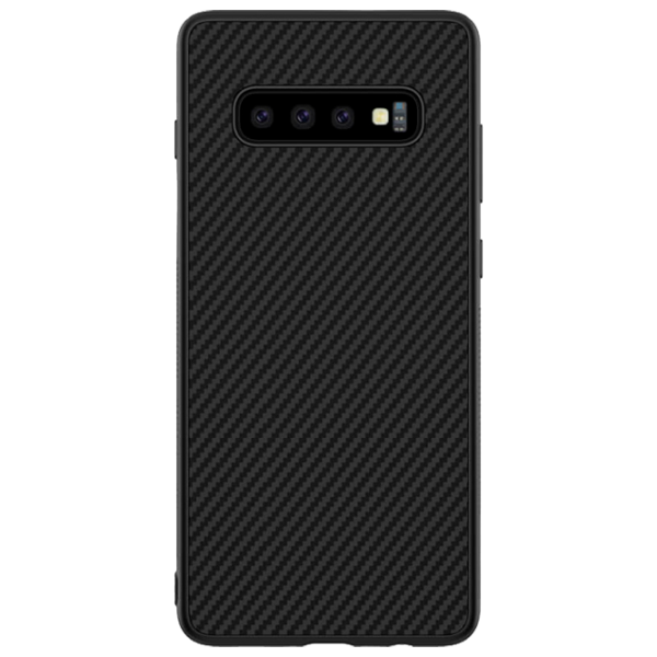 Husă pentru smartphone Samsung Galaxy S10 Nillkin/ Back/ TPU/ PC/ Black photo 1
