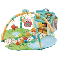 Игровой коврик Kikka Boo Little Rancho (31201010256) 0+/ Трансформер/ Зелёный
