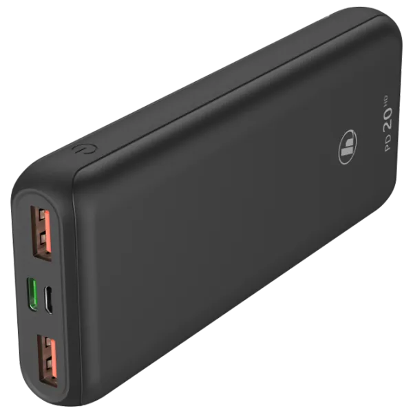 Power Bank Hama Supreme 20HD 20000 мАч/ Черный photo 1 Power Bank Hama Supreme 20HD 20000 мАч/ Черный photo 1