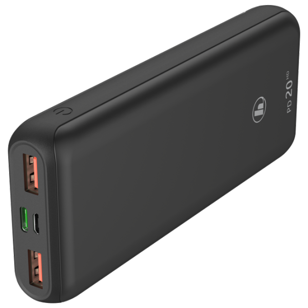 Power Bank Hama Supreme 20HD 20000 мАч/ Черный photo 1 Power Bank Hama Supreme 20HD 20000 мАч/ Черный photo 1