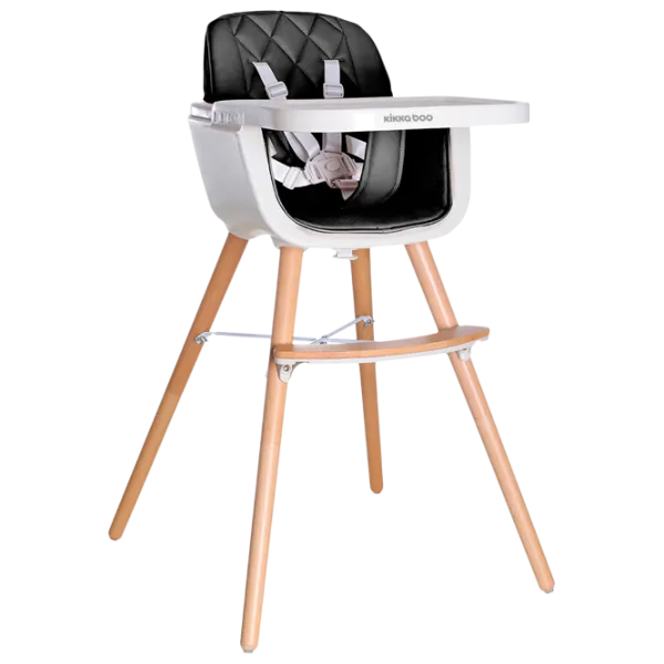 Scaun de masă Kikka Boo Woody (31004010130) Crescător/ 6 luni / Black  photo 1 Scaun de masă Kikka Boo Woody (31004010130) Crescător/ 6 luni / Black  photo 1