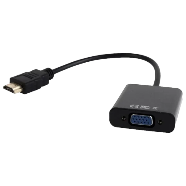 Адаптер Cablexpert A-HDMI-VGA-03 Черный photo 1