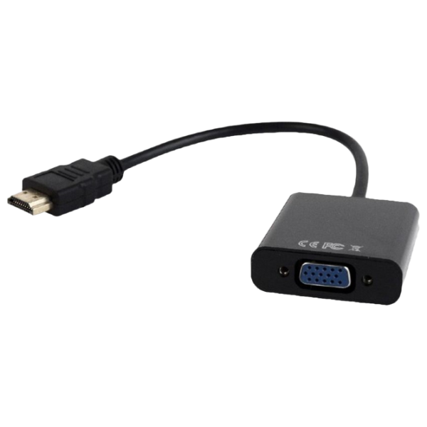 Адаптер Cablexpert A-HDMI-VGA-03 Черный photo 1
