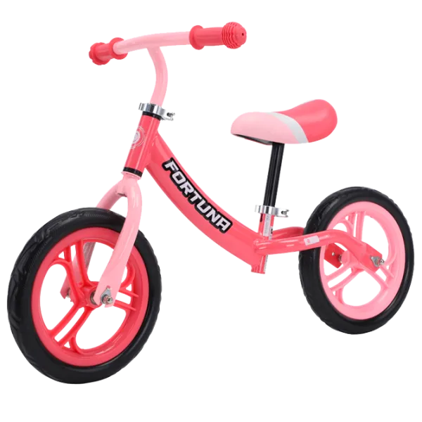 Bicicletă fără pedale Lorelli FORTUNA 12" Metal/ Pink Black photo 1 Bicicletă fără pedale Lorelli FORTUNA 12" Metal/ Pink Black photo 1