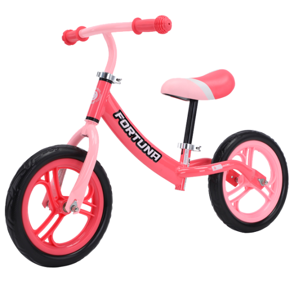 Bicicletă fără pedale Lorelli FORTUNA 12" Metal/ Pink Black photo 1 Bicicletă fără pedale Lorelli FORTUNA 12" Metal/ Pink Black photo 1