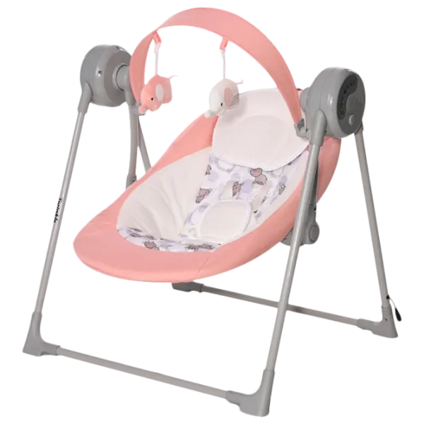 Leagăn pentru bebeluși Lorelli Twinkle (10090080003) 9 kg/ Pink photo 1
