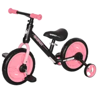 Беговел Lorelli ENERGY 2в1 11" Металл/ Pink Черный