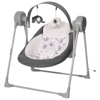 Leagăn pentru bebeluși Lorelli Twinkle (10090080002) 9 kg/ Gray