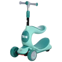 Trotinetă pentru copii cu trei roți Lorelli Trio (10390150002) 50 kg/ Green