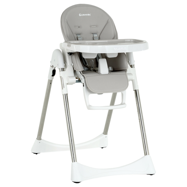 Scaun de masă Glamvers Mamma (169233) Clasic/ 6 luni / Gray  photo 1