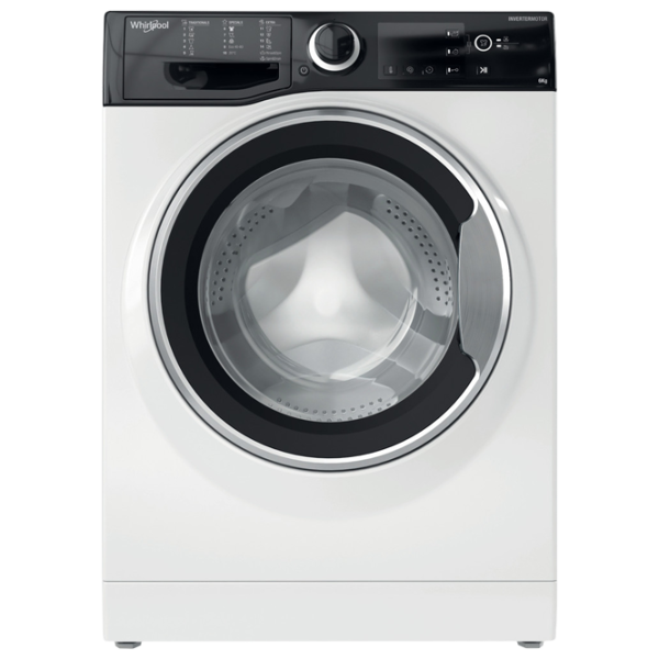 Mașină de spălat Whirlpool WRBSB 6228 B EU 6 kg / 1200 rpm / White photo 1 Mașină de spălat Whirlpool WRBSB 6228 B EU 6 kg / 1200 rpm / White photo 1