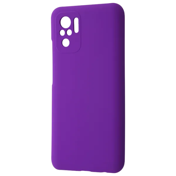 Чехол для смартфона Xiaomi Redmi Note 10 Pro WAVE/ Back/ TPU/ Пурпурный photo 1