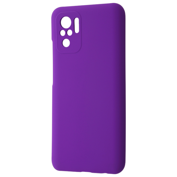 Чехол для смартфона Xiaomi Redmi Note 10 Pro WAVE/ Back/ TPU/ Пурпурный photo 1