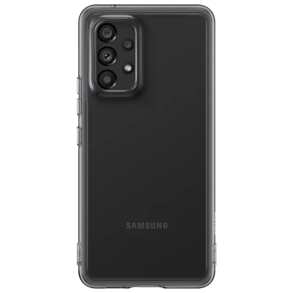Чехол для смартфона Samsung Galaxy A53 5G Samsung/ Back/ TPU/ Прозрачный Черный photo 1