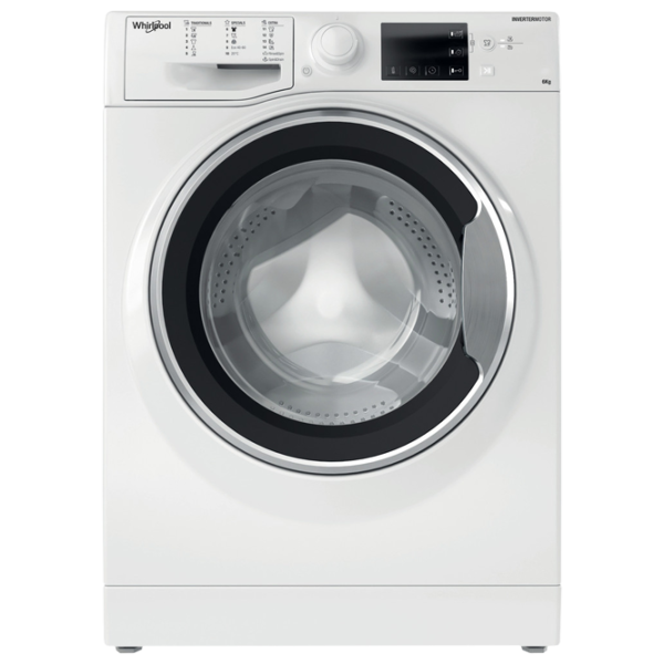 Mașină de spălat Whirlpool WRBSB 6228 W EU 6 kg / 1200 rpm / White photo 1 Mașină de spălat Whirlpool WRBSB 6228 W EU 6 kg / 1200 rpm / White photo 1