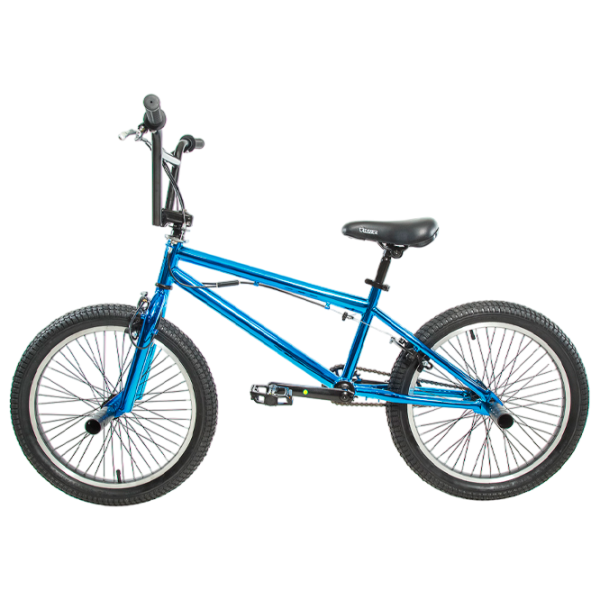 Велосипед Crosser BMX 20" Алюминий/ Синий Серебристый photo 1