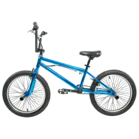 Велосипед Crosser BMX 20" Алюминий/ Синий Серебристый