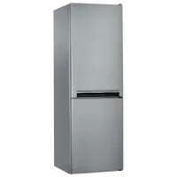 Холодильник Indesit LI7 S1E S с нижней морозильной камерой 308 л / 176 cm / Серебряный