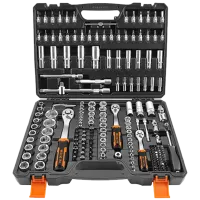 Set chei tubulare cu clichet Wokin 155797 Cantitatea în set: 197 buc.