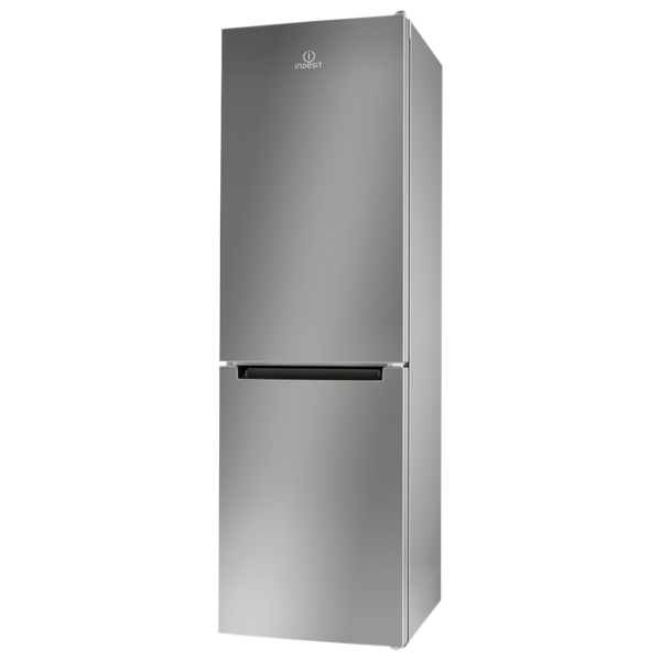 Frigider Indesit LI8 S1E S cu congelator jos 339 l / 188.9 cm / Silver photo 1