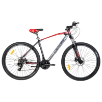 Велосипед Crosser T02 29" 19" Алюминий/ Черный Красный