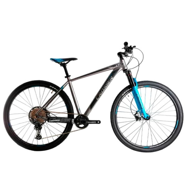 Bicicletă Crosser SOLO 29" 21" Aluminiu/ Gray Blue photo 1