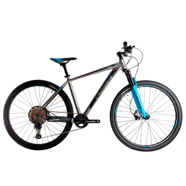 Bicicletă Crosser SOLO 29" 21" Aluminiu/ Gray Blue photo 1