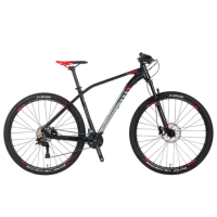 Велосипед Crosser Shadow Original 29" 19" Алюминий / Черный Red