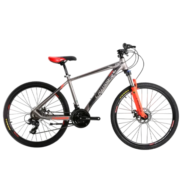 Велосипед Crosser SOLO 29" 19" Алюминий/ Серый Оранжевый photo 1 Велосипед Crosser SOLO 29" 19" Алюминий/ Серый Оранжевый photo 1
