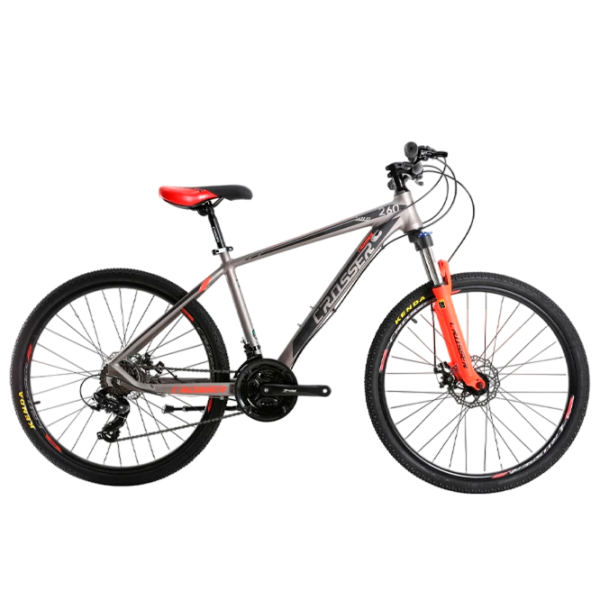 Велосипед Crosser SOLO 29" 19" Алюминий/ Серый Оранжевый photo 1 Велосипед Crosser SOLO 29" 19" Алюминий/ Серый Оранжевый photo 1