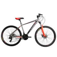 Велосипед Crosser SOLO 29" 19" Алюминий/ Серый Оранжевый