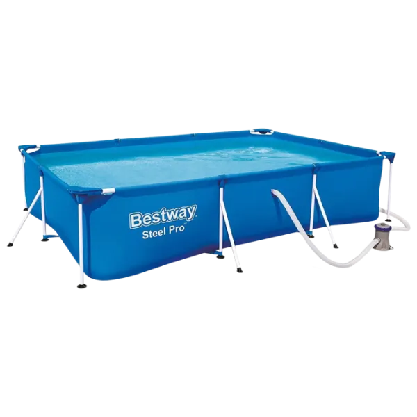 Piscină Bestway 56411 3300 l/ Cu cadru/ Blue photo 1 Piscină Bestway 56411 3300 l/ Cu cadru/ Blue photo 1