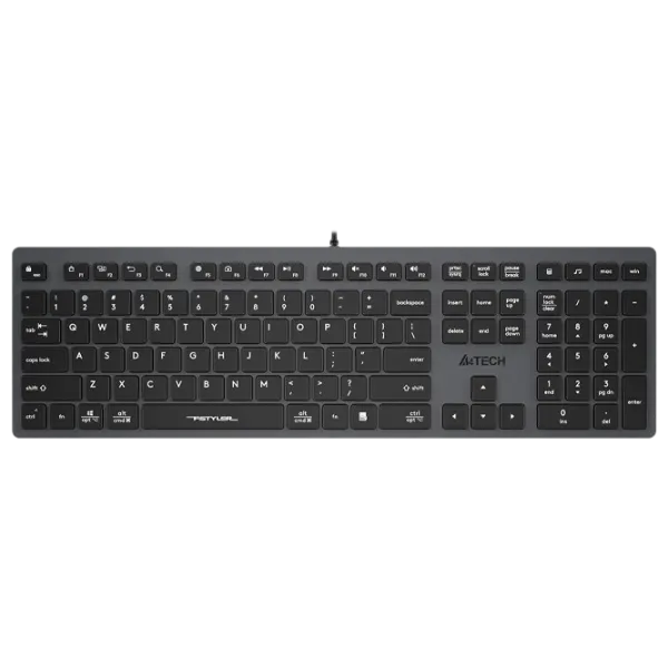 Tastatură A4Tech FX50 Cu fir/ Gray photo 1