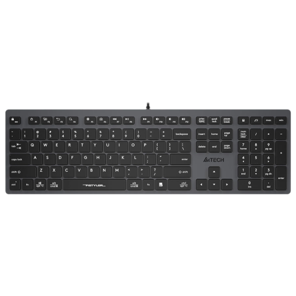 Tastatură A4Tech FX50 Cu fir/ Gray photo 1