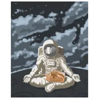 Картина по номерам BrushMe Космическое спокойствие GX39760 50 x 40 см